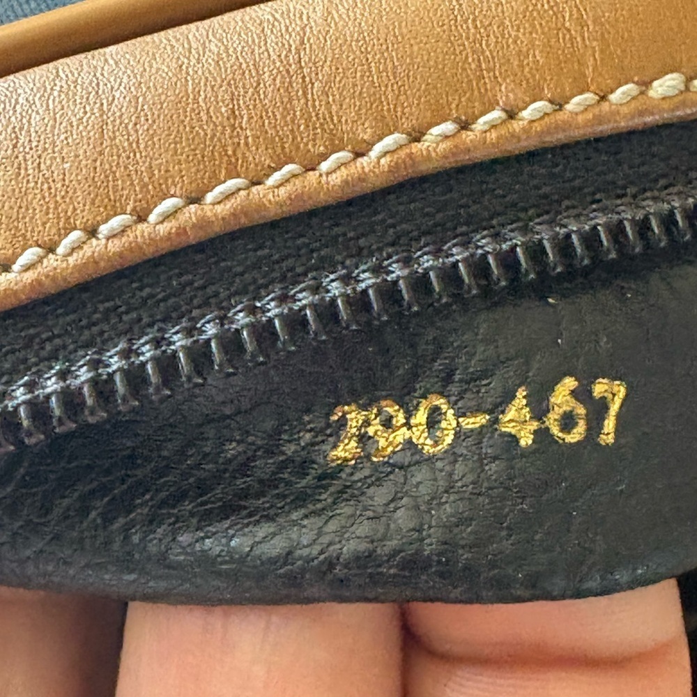Vintage FENDI ROMA 1925 Brown and Tan Canvas and Leather Crossbody Bag - Picture 7 of 15